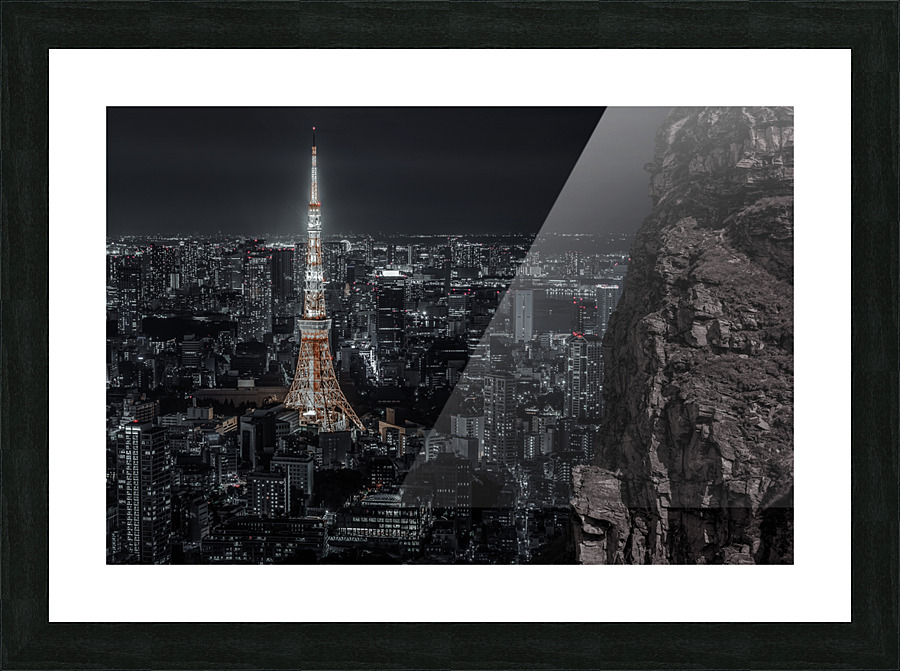 Tokio Picture Frame print