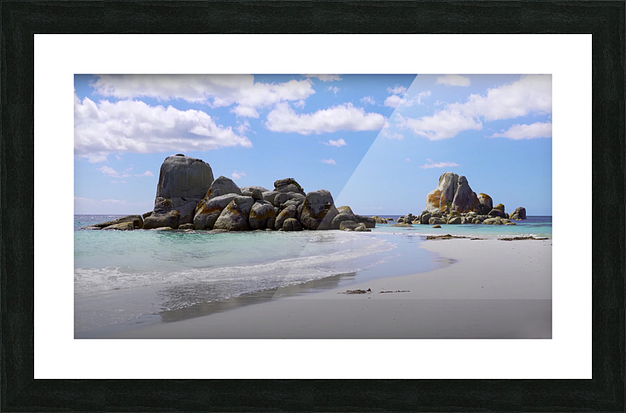 Tasmanian Beach Picture Frame print