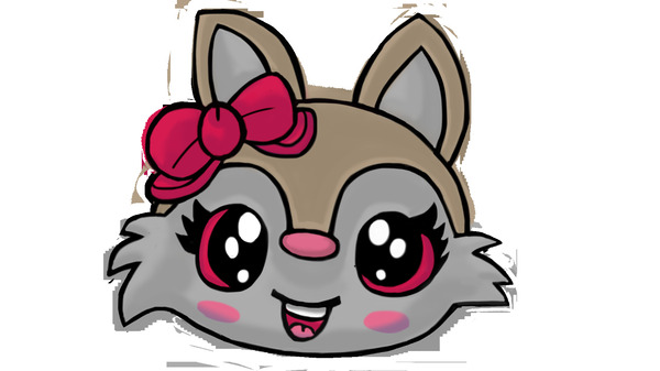 Kitty Face Digital Download