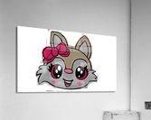 Kitty Face Acrylic Print