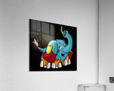 Mudphant Acrylic Print