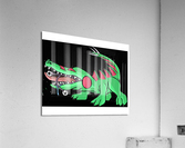 Crocodilas Acrylic Print