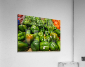 Green Peppers Acrylic Print