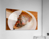 Pizza on Plate Acrylic Print