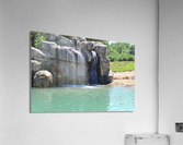 Rock Waterfall Acrylic Print