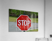 Stop Signage Acrylic Print