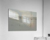 Cement White Wall Acrylic Print