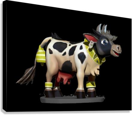Cow Skin Canvas Print