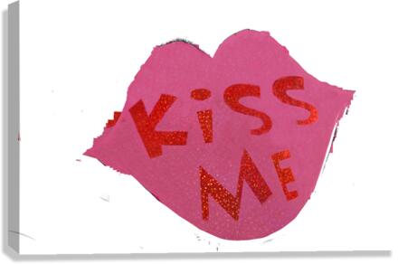 KissMe Canvas Print