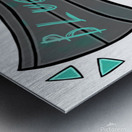 BlueWeapon Metal print