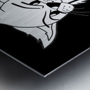AngryCat Metal print
