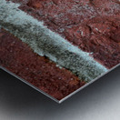 bricks Metal print