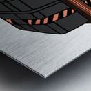 Crate Metal print