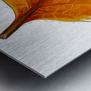 OrangeLeaf Metal print