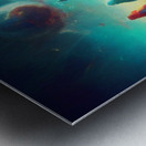 space Metal print
