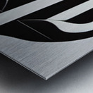 testing3 Metal print