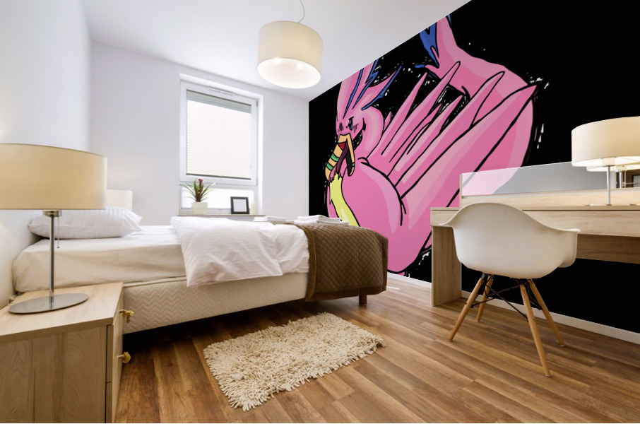 Flaremyu Mural print