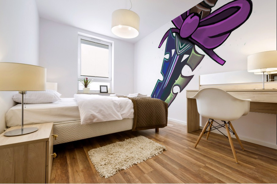 Johnson Kelly Dagger Mural print