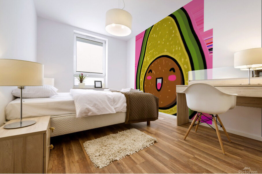 Kiwi Mural print