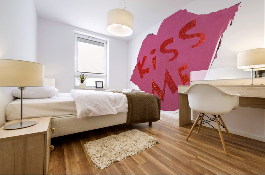 KissMe Mural print