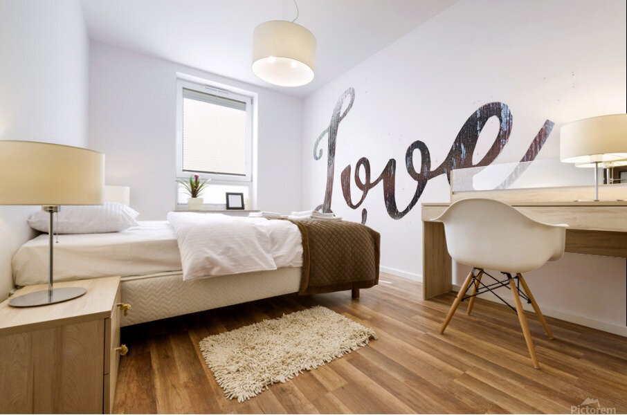 Love Mural print