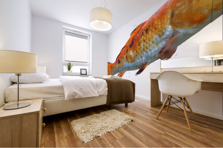 OrangeFish Mural print