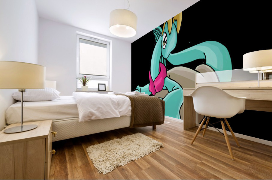 Plumyu Mural print