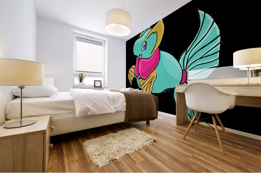 Plumo Mural print