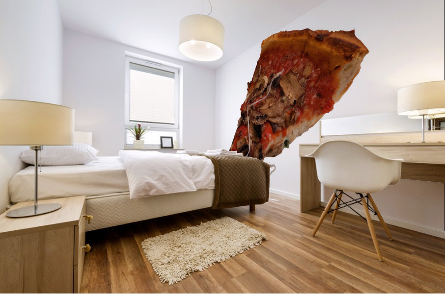 PizzaShirt Mural print
