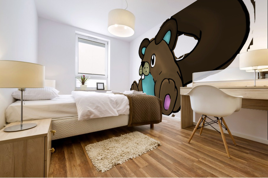 Showchu Mural print