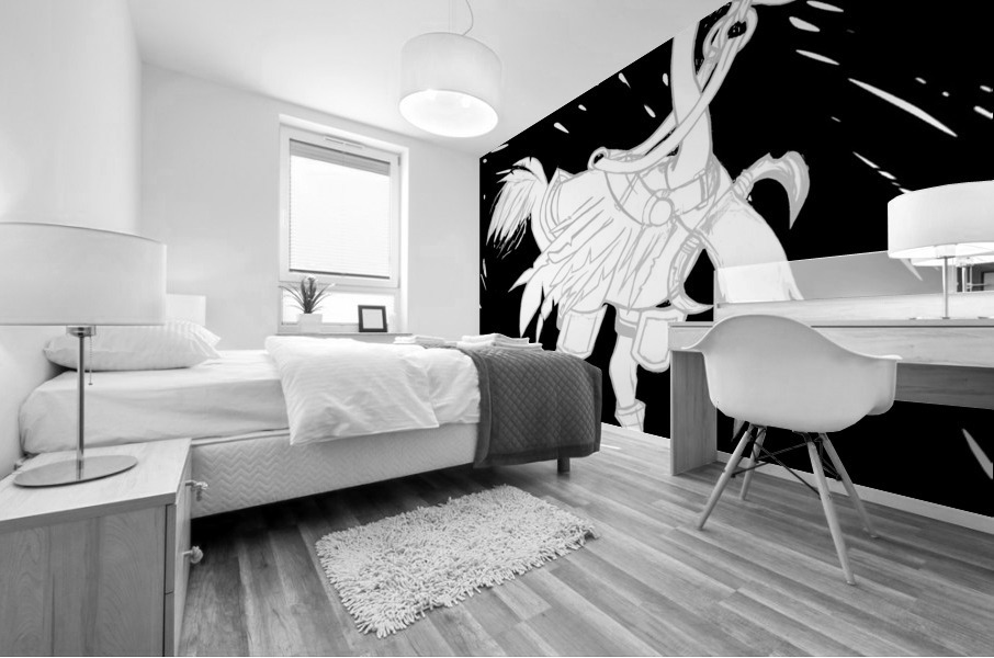Squawkers Mural print