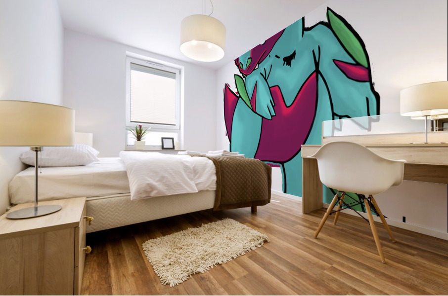 Chiki Mural print