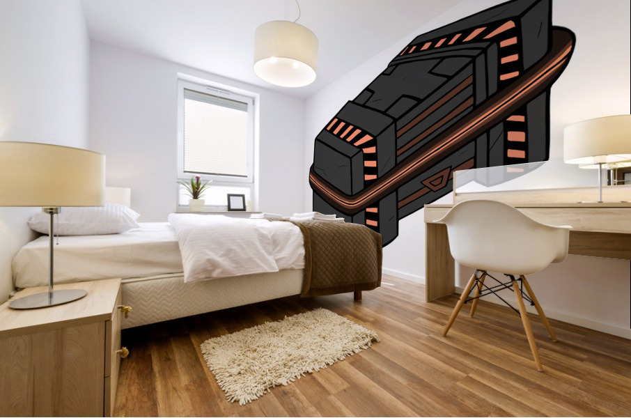 Crate2 Mural print