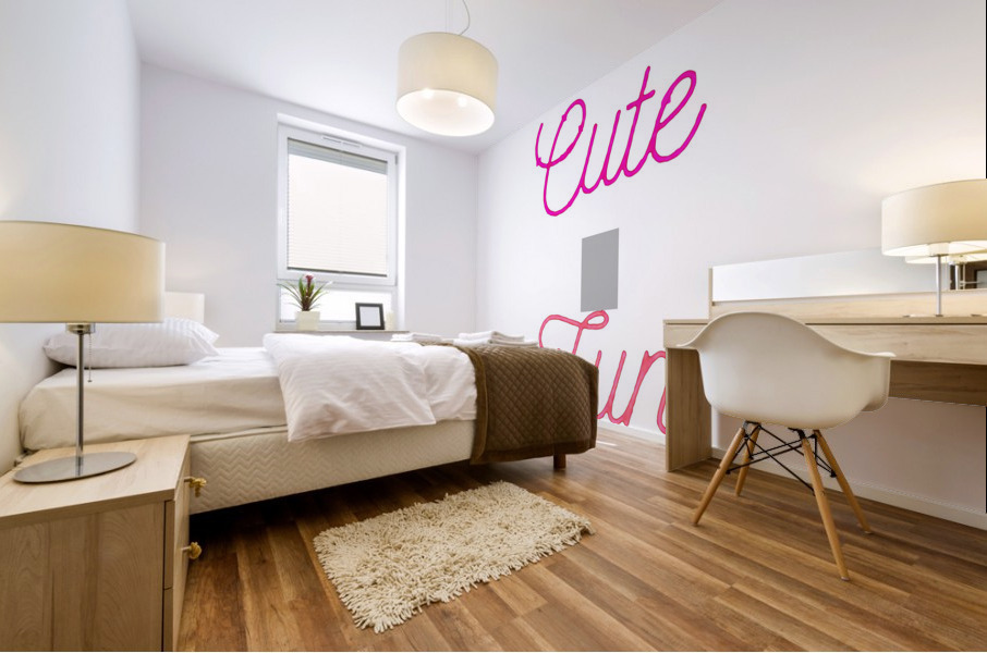 CuteandFun Mural print