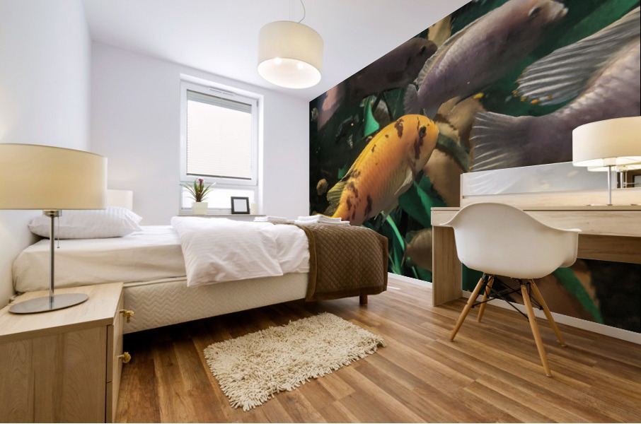 OrangeFish Mural print