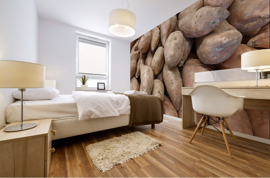Potatoes Mural print