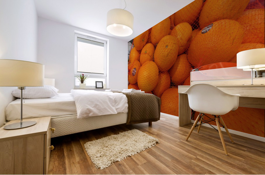 Oranges Mural print