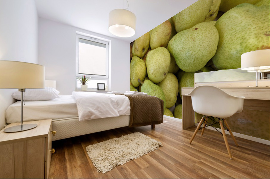 Pears Mural print