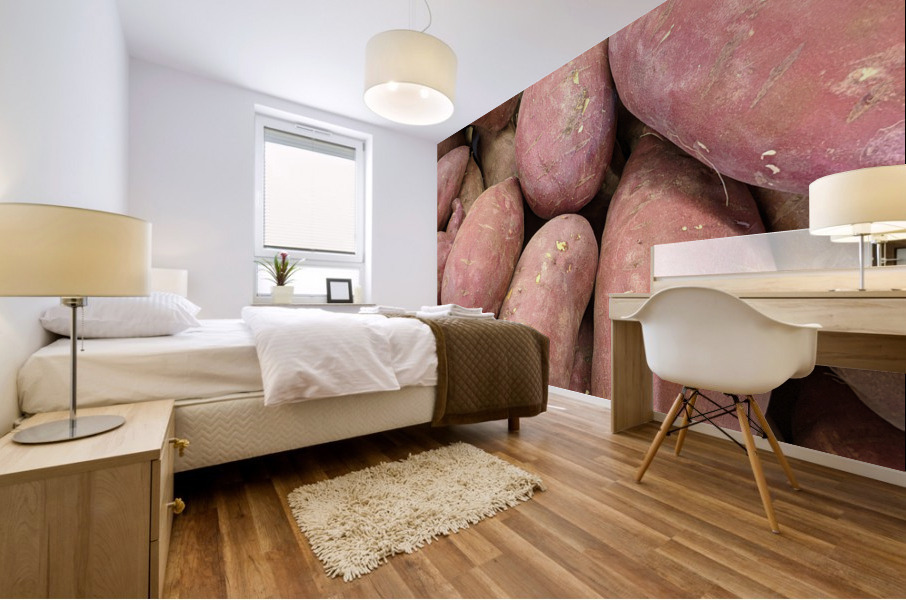 Potatos Mural print