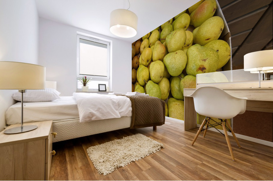 Lemons Mural print