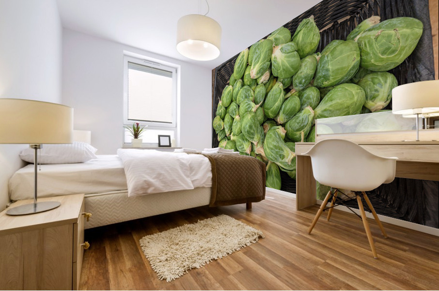 Brussel Sprouts Mural print
