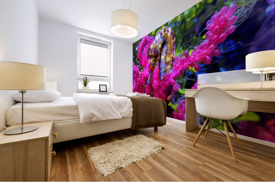 Seahorse Mural print