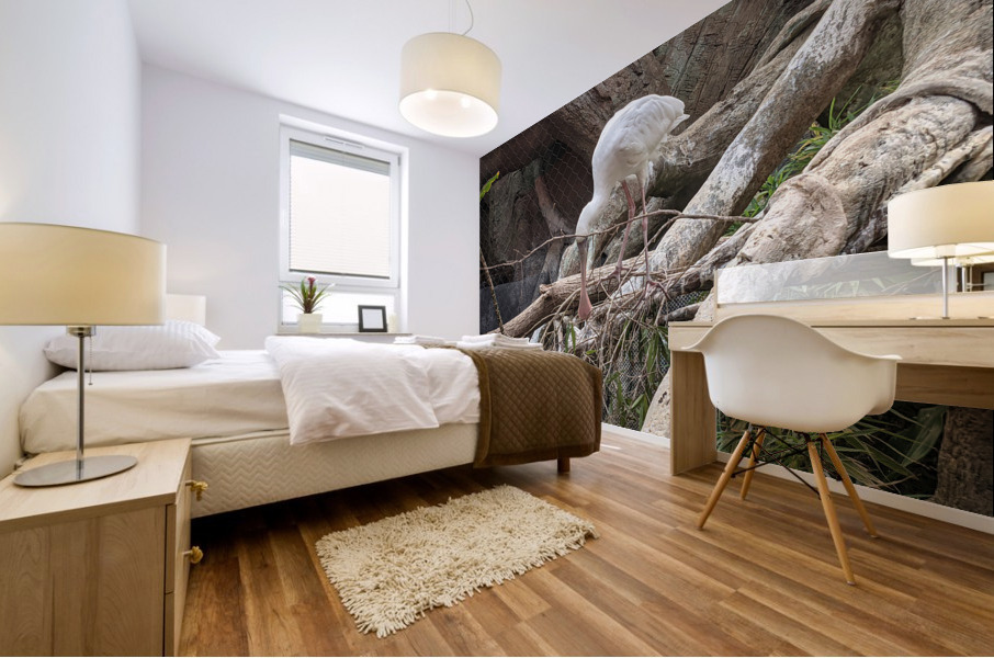 White Bird Mural print