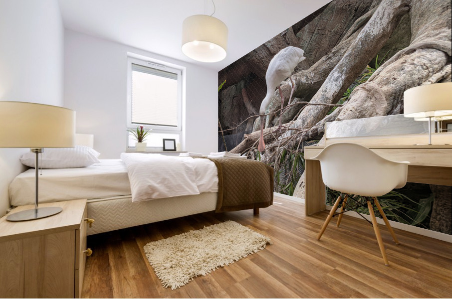 White Bird Mural print