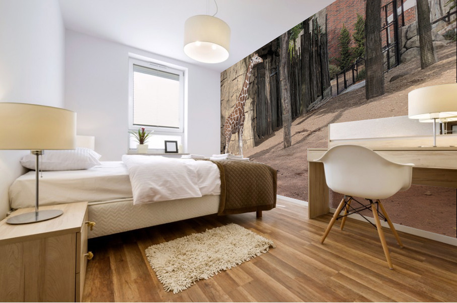 Giraffe Mural print