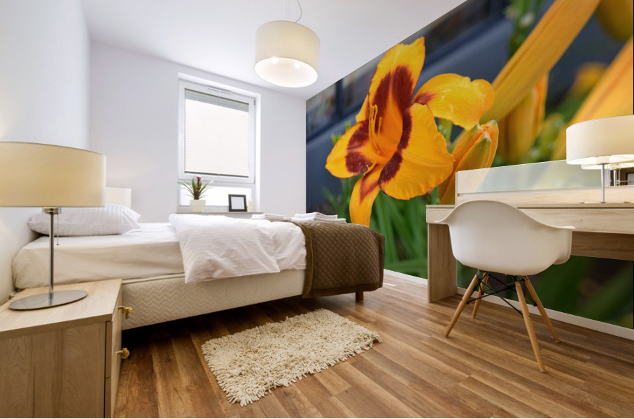 Yellow Flower Mural print