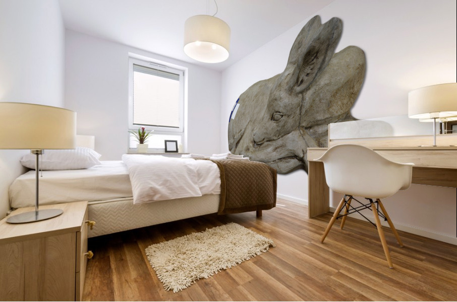 Deer Mural print
