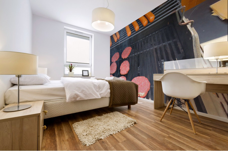 Hamburger3 Mural print