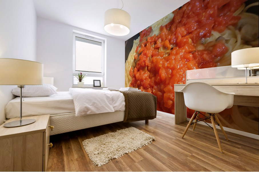 Spaghetti2 Mural print