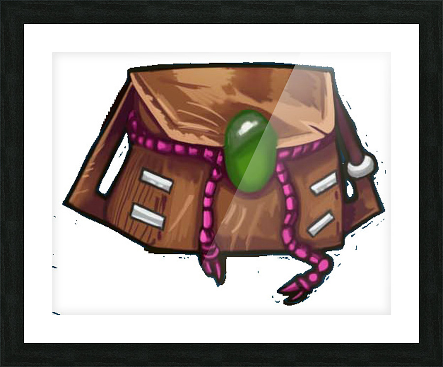 Brown Bag Picture Frame print